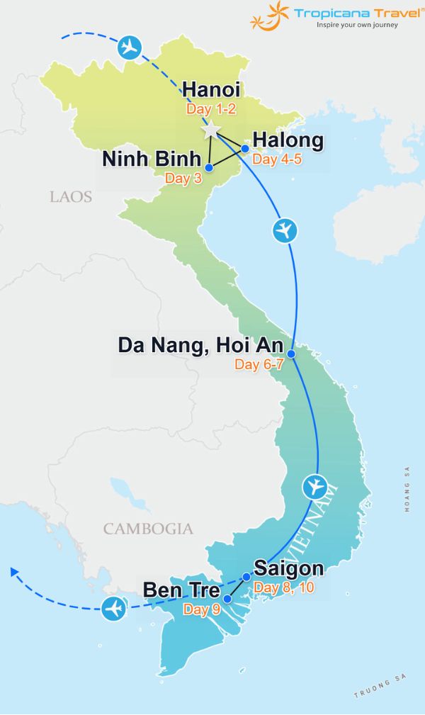 tour map